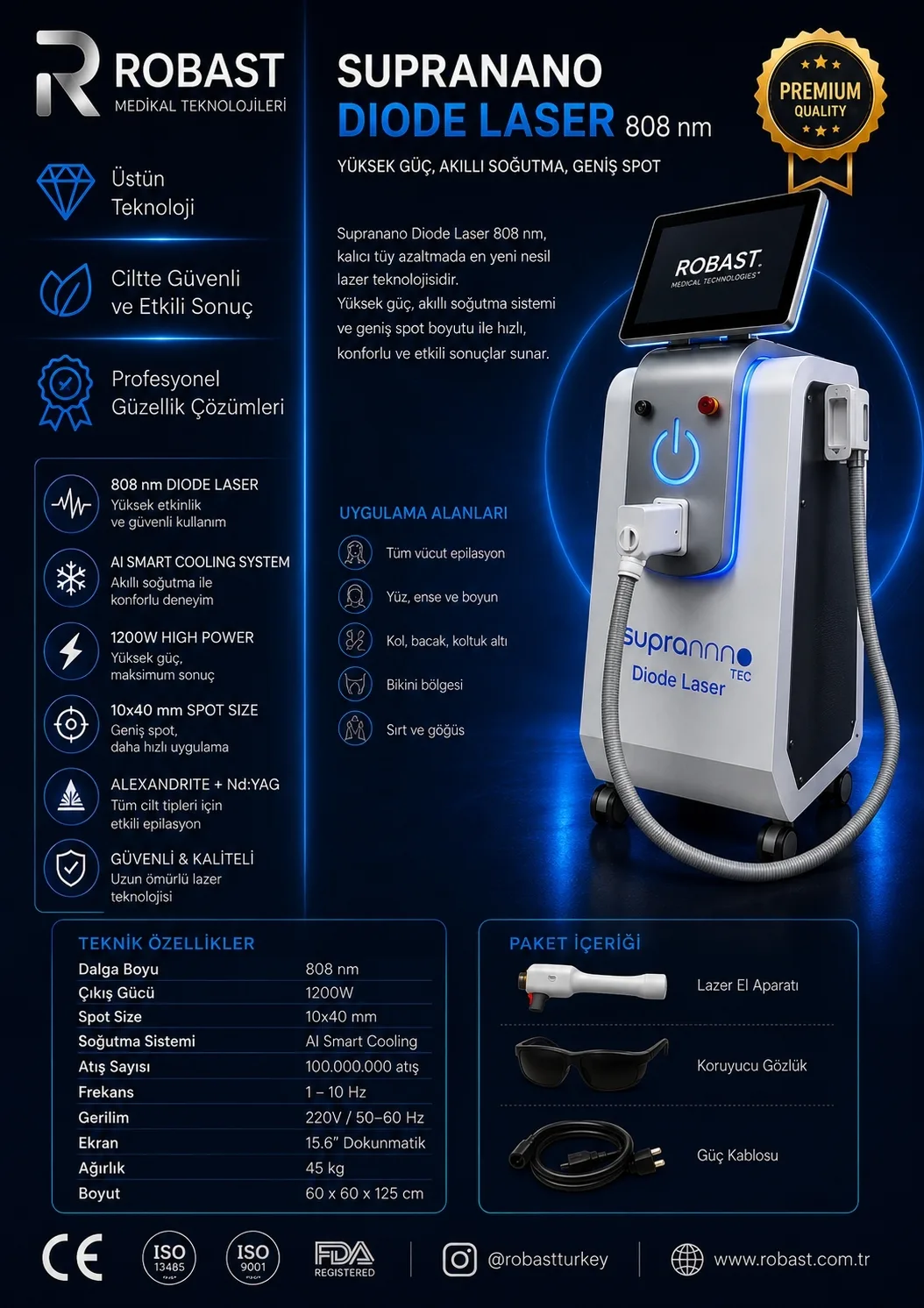 Supranano Diode Laser 808 nm