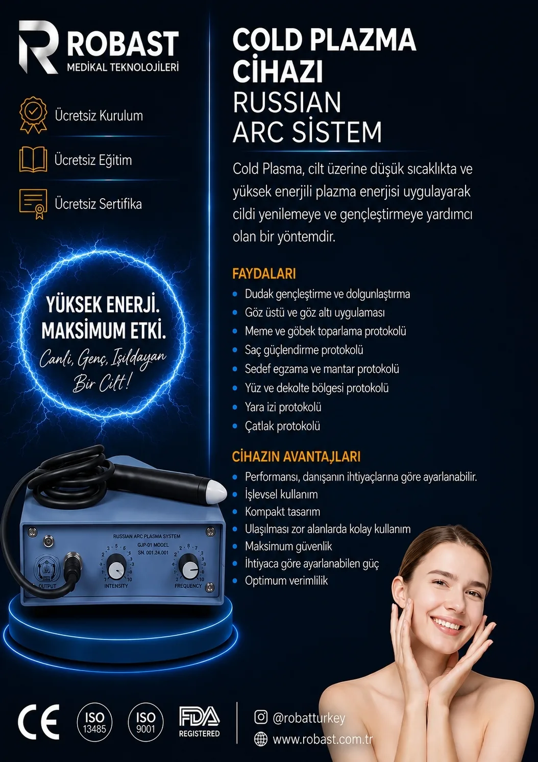 Cold Plazma Russian Arc Sistem
